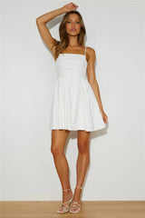 Girly Mood Mini Dress White