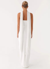 Libra Maxi Dress - White