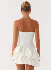Marie Mini Dress - White