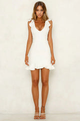 Take The Reigns Dress White