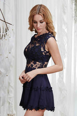 Vicki Sexy Dressy Romper Navy