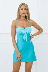 Soft Dream Satin Mini Dress