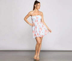 Charming Vibes Floral Chiffon Dress