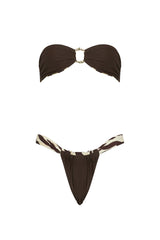 VDM The Label Bailey Zebra Reversible Bandeau